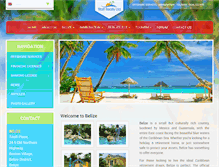 Tablet Screenshot of belize-immigration.org